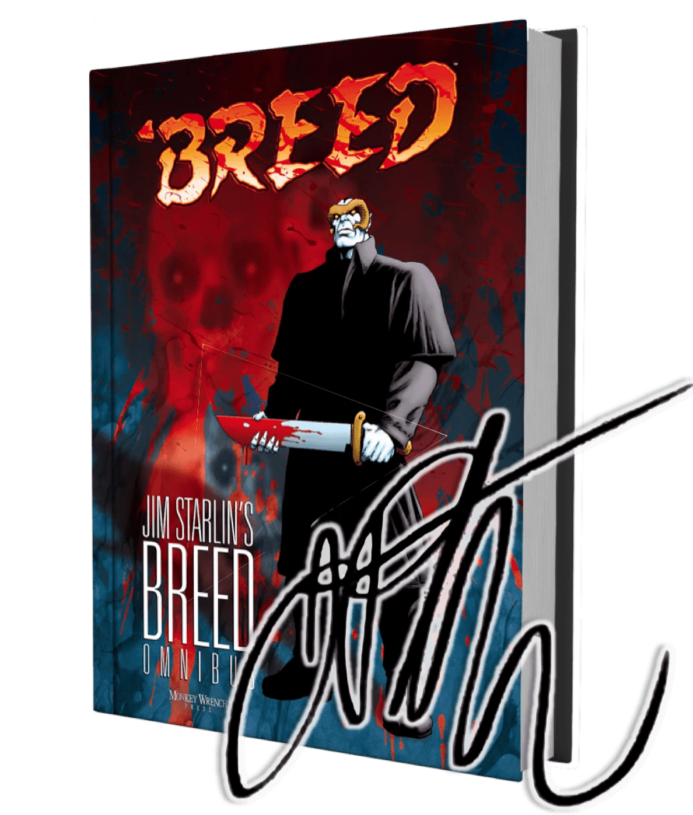 Jim Starlin's BREED Omnibus HC Signed Edition (ZOOP Campaign) *PRE - ORDER* - Walt's Comic Shop