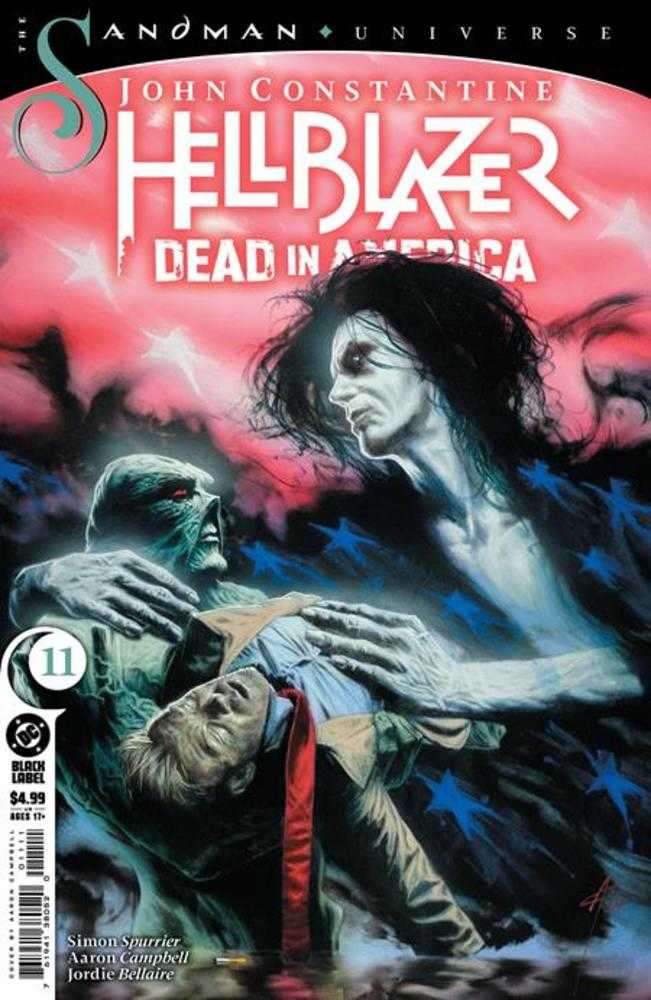 John Constantine Hellblazer Dead In America #11 (Of 11) Cover A Aaron Campbel (Mature) - Walt's Comic Shop