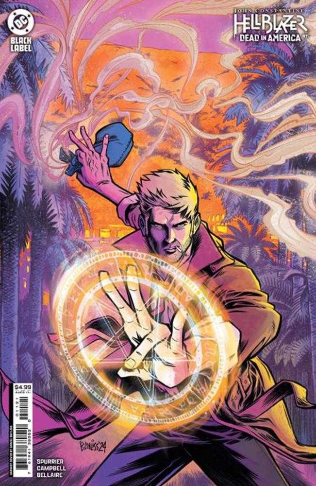 John Constantine Hellblazer Dead In America #11 (Of 11) Cover B Daniel Bayliss Variant (Mature) - Walt's Comic Shop