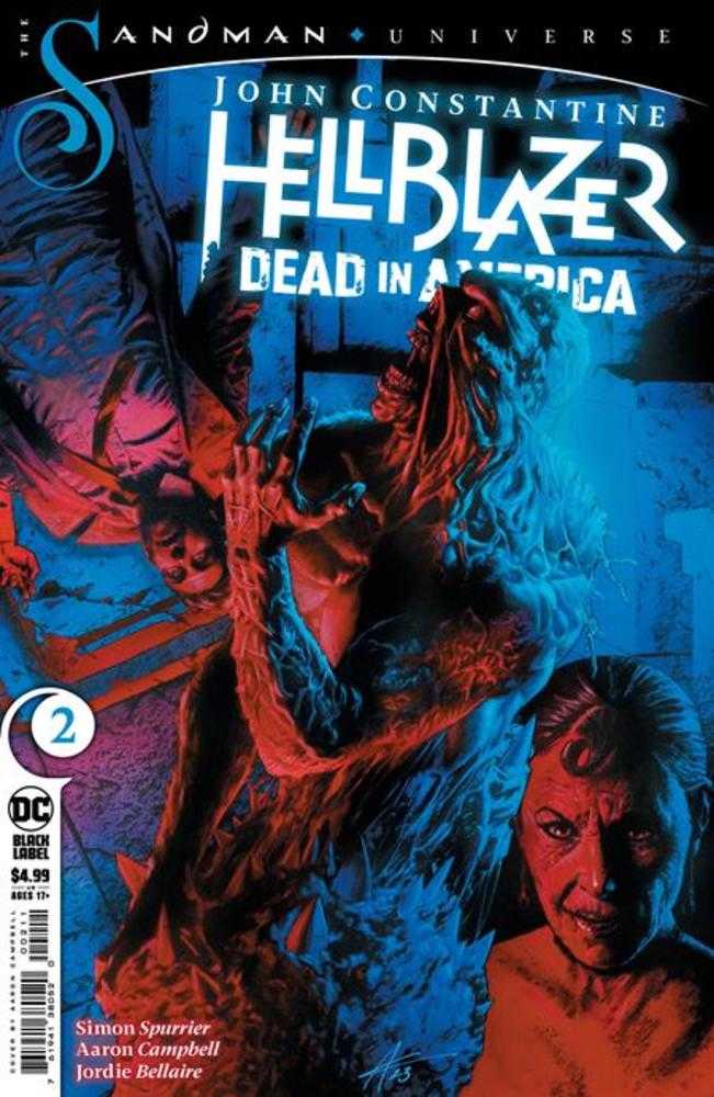 John Constantine Hellblazer Dead In America #2 (Of 8) Cover A Aaron Campbell (Mature) - Walt's Comic Shop