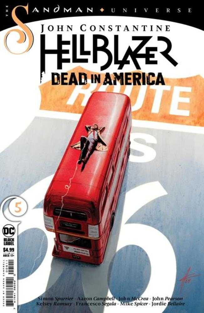 John Constantine Hellblazer Dead In America #5 (Of 9) Cover A Aaron Campbell (Mature) - Walt's Comic Shop