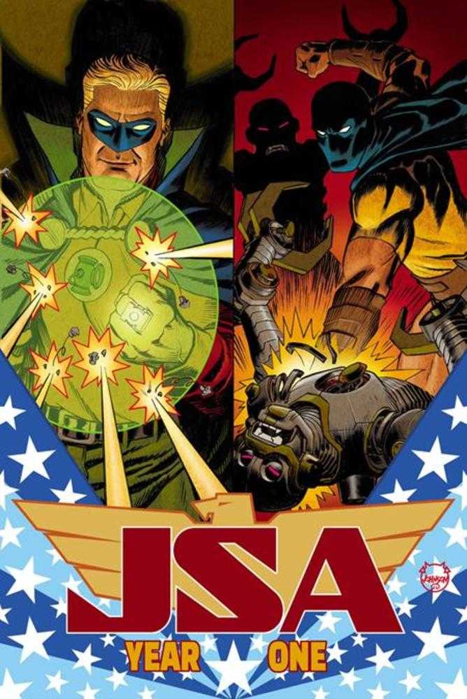 JSA 16 Cover A Dave Johnson - Walt's Comic Shop