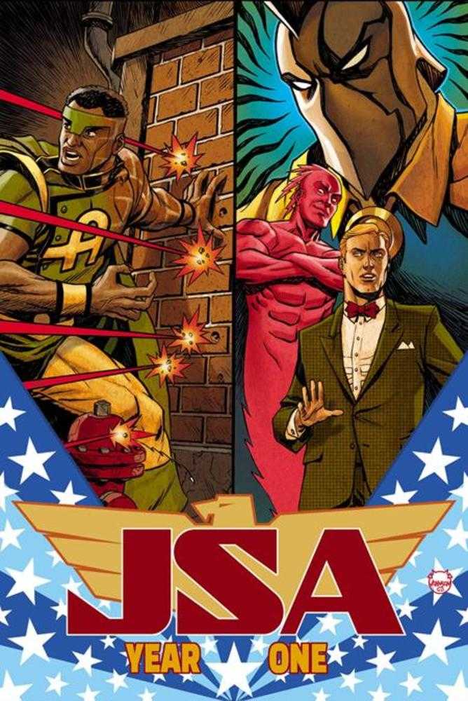 JSA 17 Cover A Dave Johnson - Walt's Comic Shop