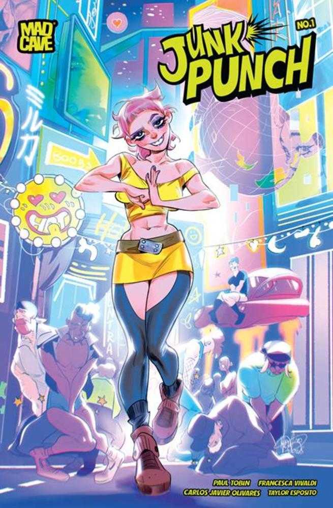 Junk Punch 1 (Of 5) Cover C Mirka Andolfo Variant (Mature) - Walt's Comic Shop