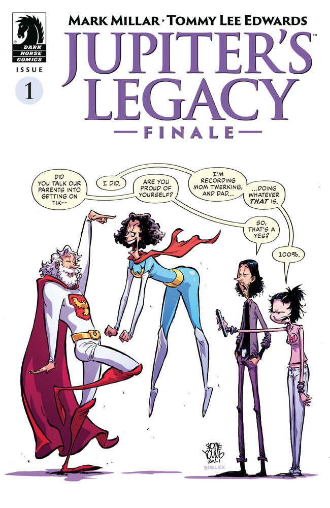 Jupiters Legacy Finale #1 Cover D Young (Mature) - Walt's Comic Shop