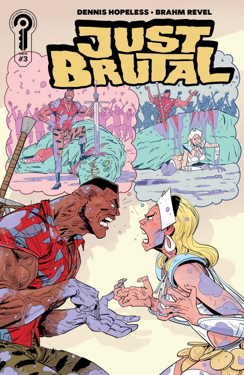 Just Brutal 3 Cover A Brahm Revel - Walt's Comic Shop