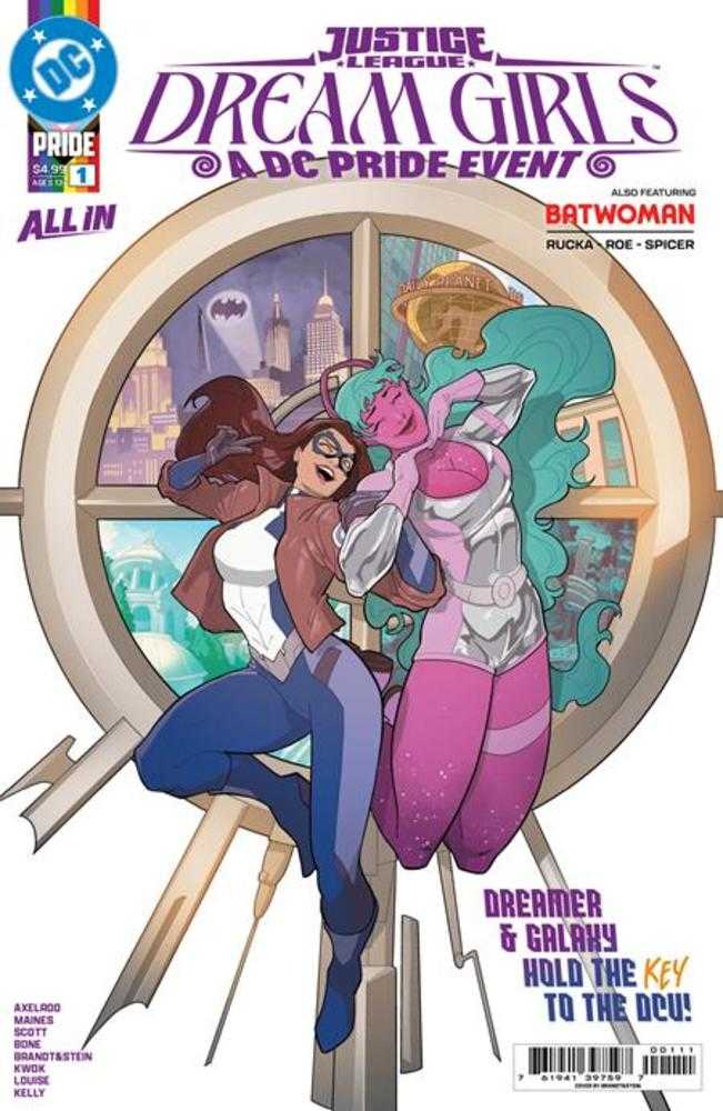 Justice League Dream Girls A DC Pride Event 1 (Of 4) Cover A Brandt&Stein - Walt's Comic Shop