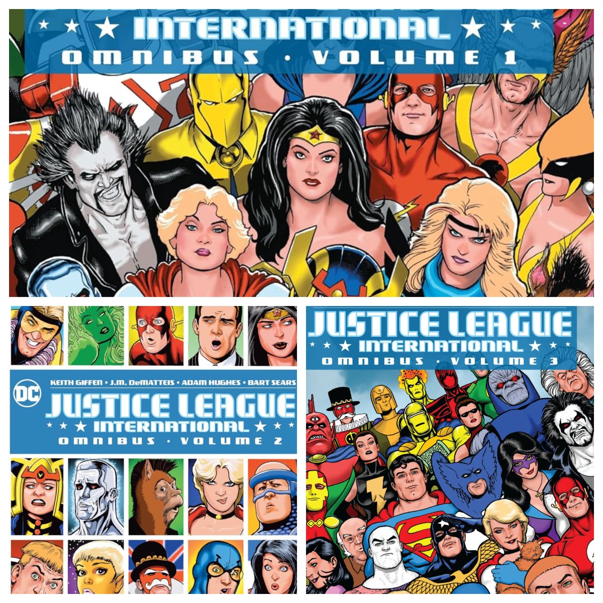 Justice League International Omnibus Bundle incl. Vol. 1-3 - Walt's Comic Shop