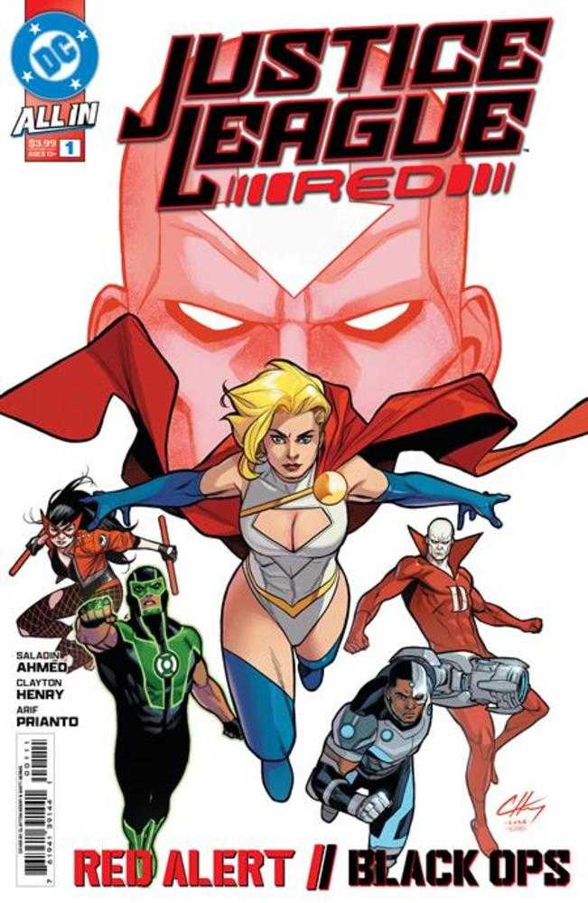 Justice League Red 1 (Of 6) Cover A Clayton Henry - Walt's Comic Shop