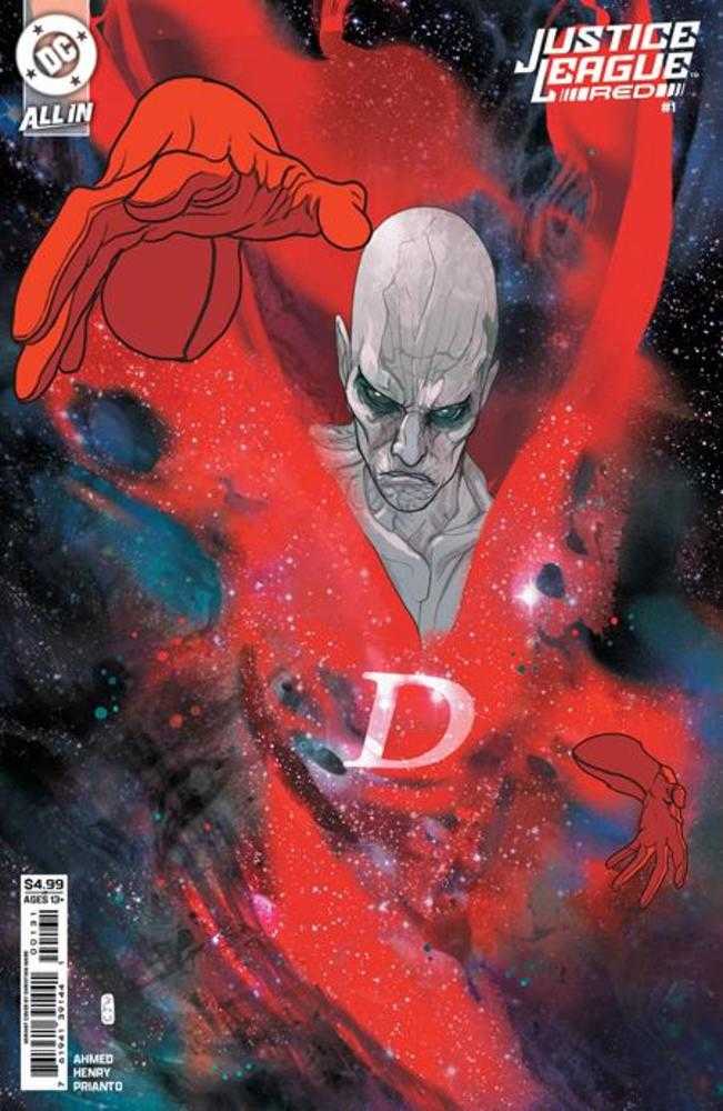Justice League Red 1 (Of 6) Cover C Christian Ward Card Stock Variant - Walt's Comic Shop