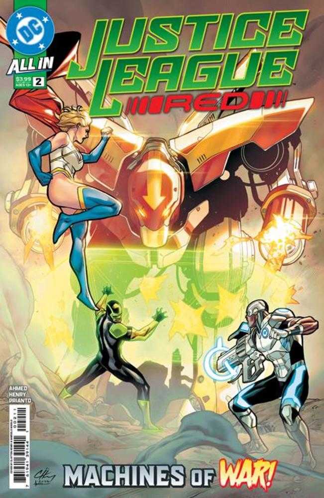 Justice League Red 2 (Of 6) Cover A Clayton Henry - Walt's Comic Shop