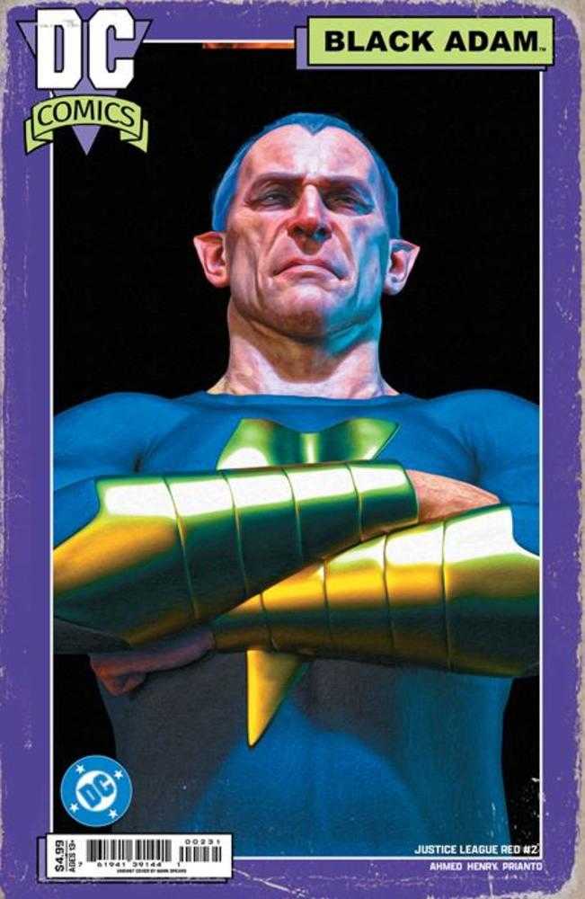 Justice League Red 2 (Of 6) Cover C Mark Spears Card Stock Variant - Walt's Comic Shop