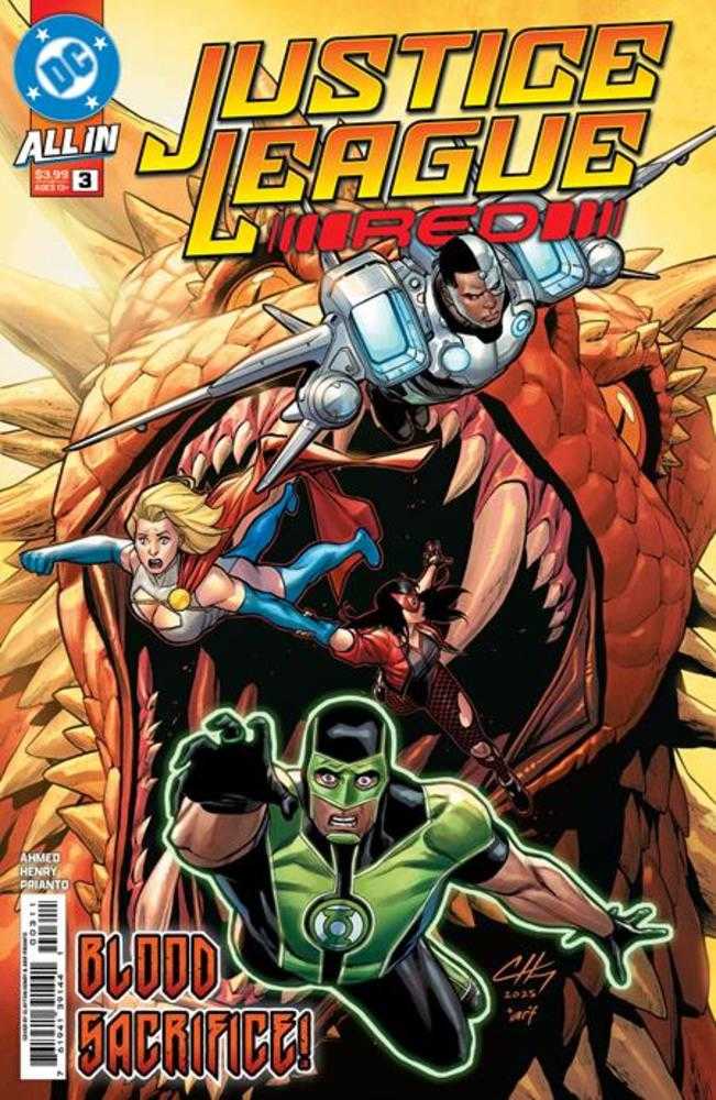 Justice League Red 3 (Of 6) Cover A Clayton Henry - Walt's Comic Shop