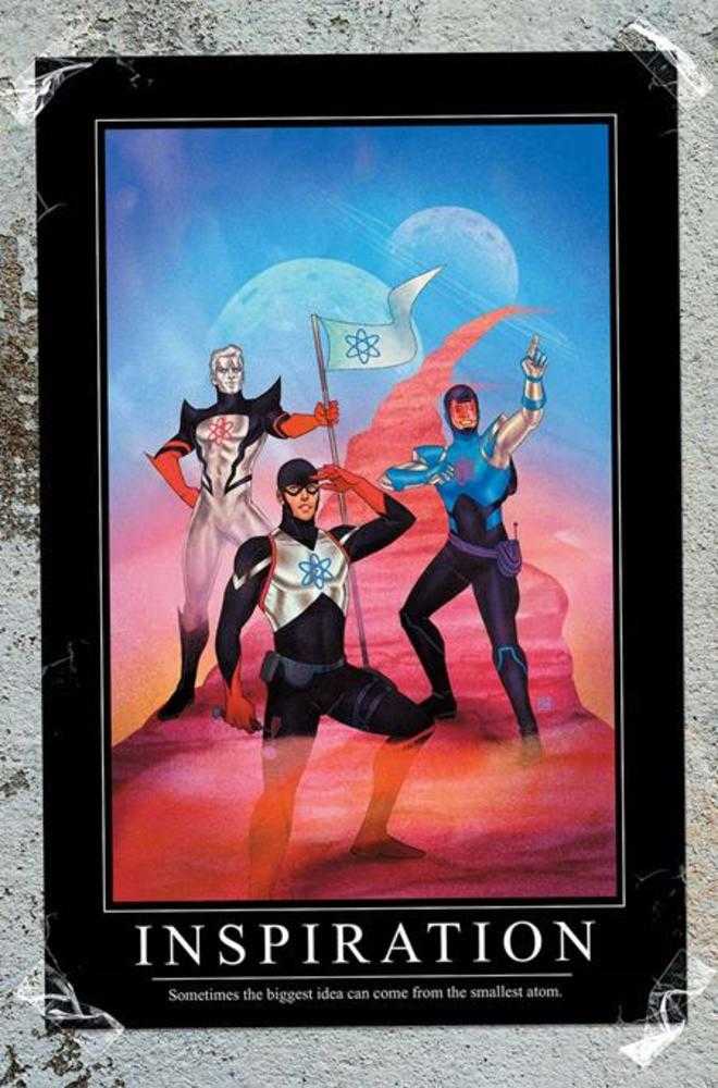 Justice League The Atom Project #1 (Of 6) Cover E 1 in 25 Kevin Wada Card Stock Variant - Walt's Comic Shop