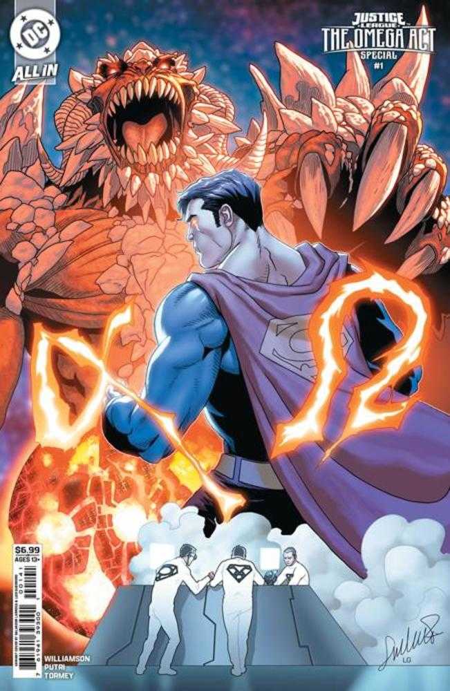 Justice League The Omega Act Special 1 (One Shot) Cover D Salvador Larroca Card Stock Variant (DC K.O.) - Walt's Comic Shop