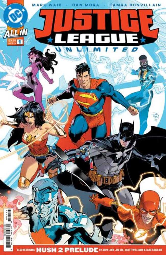 Justice League Unlimited #1 Cover A Dan Mora - Walt's Comic Shop