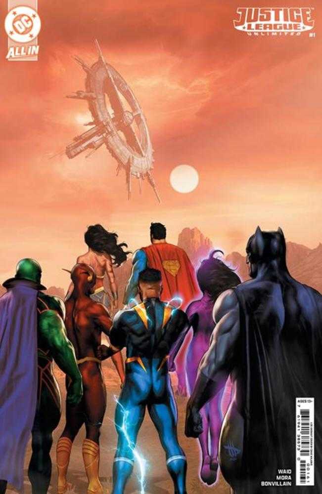 Justice League Unlimited #1 Cover I 1 in 25 Dave Wilkins Card Stock Variant - Walt's Comic Shop