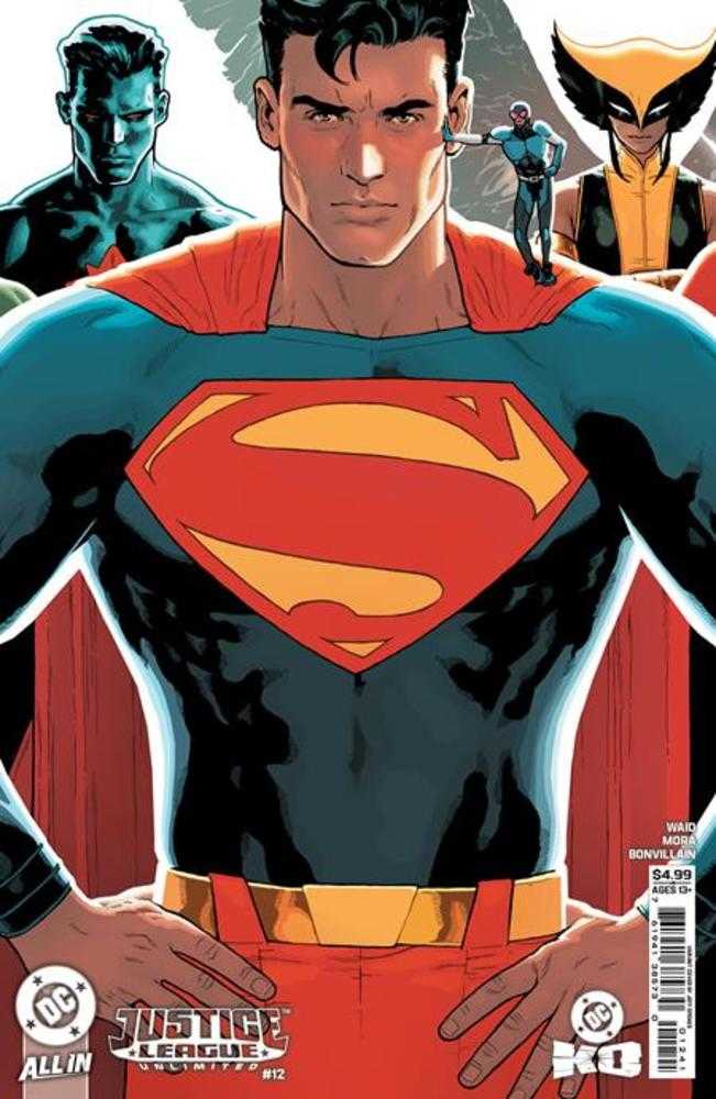 Justice League Unlimited 12 Cover D Jeff Spokes Card Stock Variant (DC K.O.) - Walt's Comic Shop