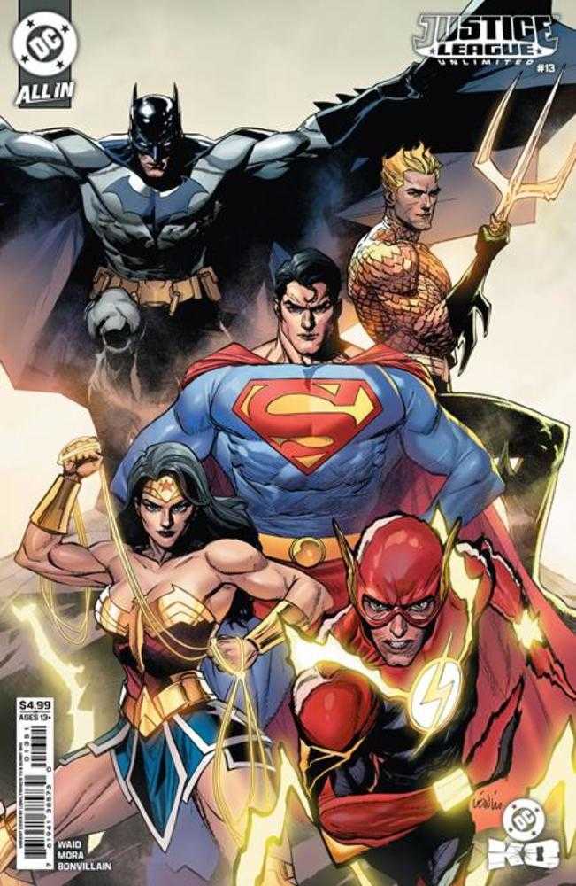 Justice League Unlimited 13 Cover C Leinil Francis Yu Card Stock Variant (DC K.O.) - Walt's Comic Shop