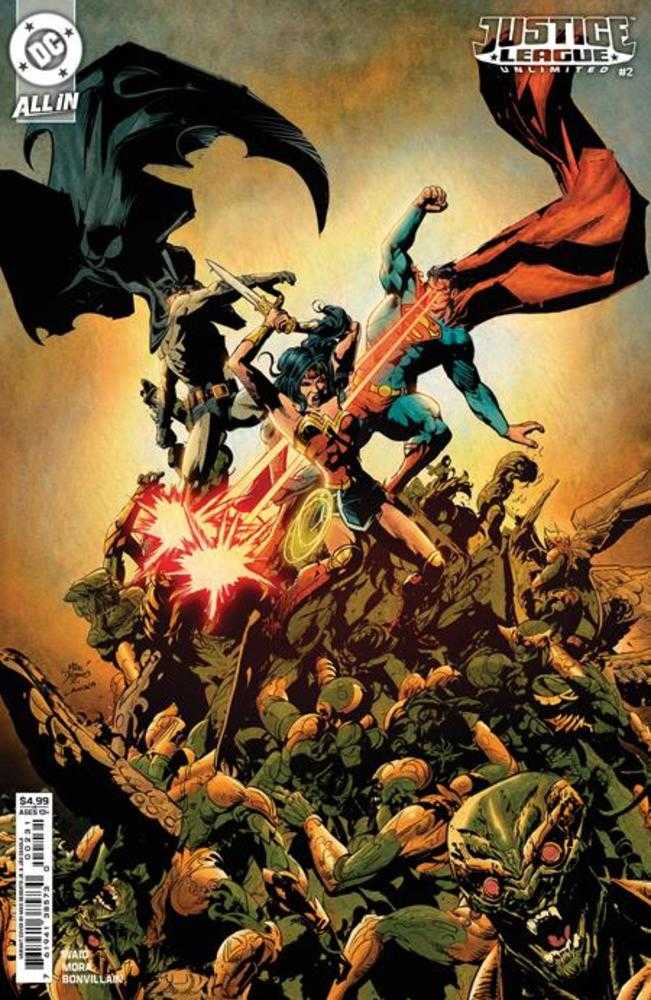 Justice League Unlimited #2 Cover C Mike Deodato Jr Card Stock Variant - Walt's Comic Shop