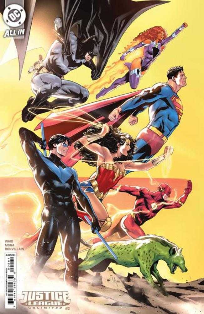 Justice League Unlimited #2 Cover H 1 in 50 Lucas Meyer Card Stock Variant - Walt's Comic Shop