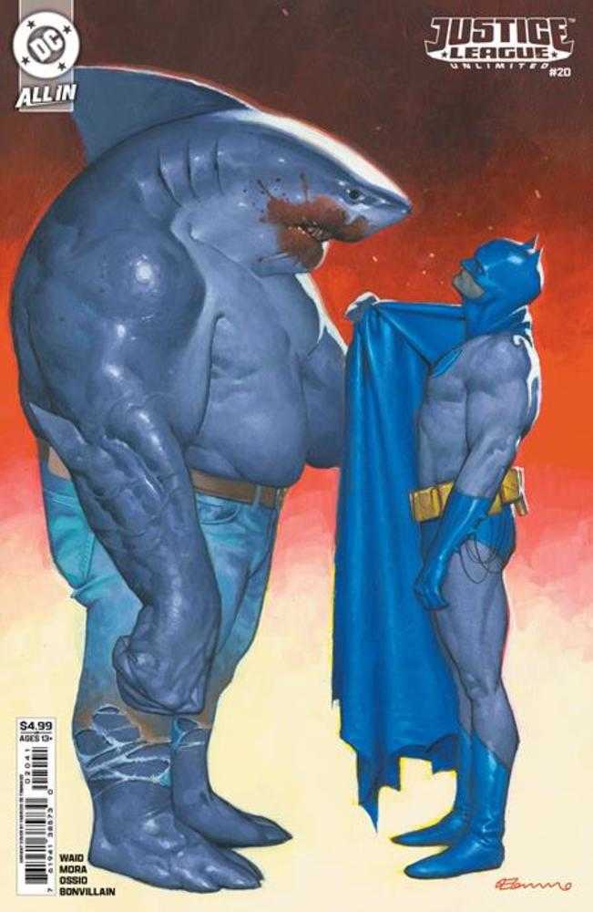 Justice League Unlimited 20 Cover D Fabrizio De Tommaso Card Stock Variant - Walt's Comic Shop