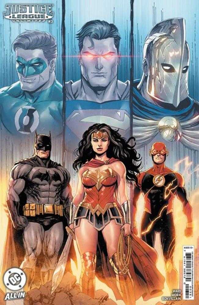 Justice League Unlimited #3 Cover F 1 in 25 Tyler Kirkham Card Stock Variant - Walt's Comic Shop