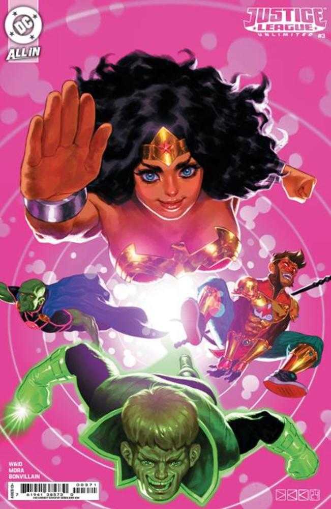 Justice League Unlimited #3 Cover G 1 in 50 Derek Kirk Kim Card Stock Variant - Walt's Comic Shop