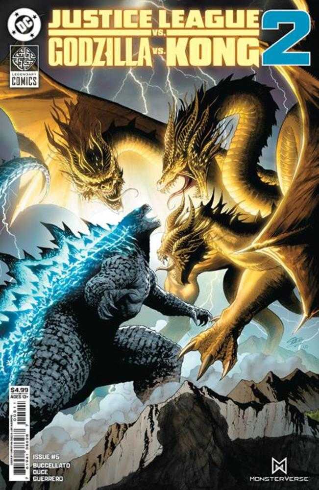 Justice League vs Godzilla vs Kong 2 5 (Of 7) Cover A Christian Duce - Walt's Comic Shop