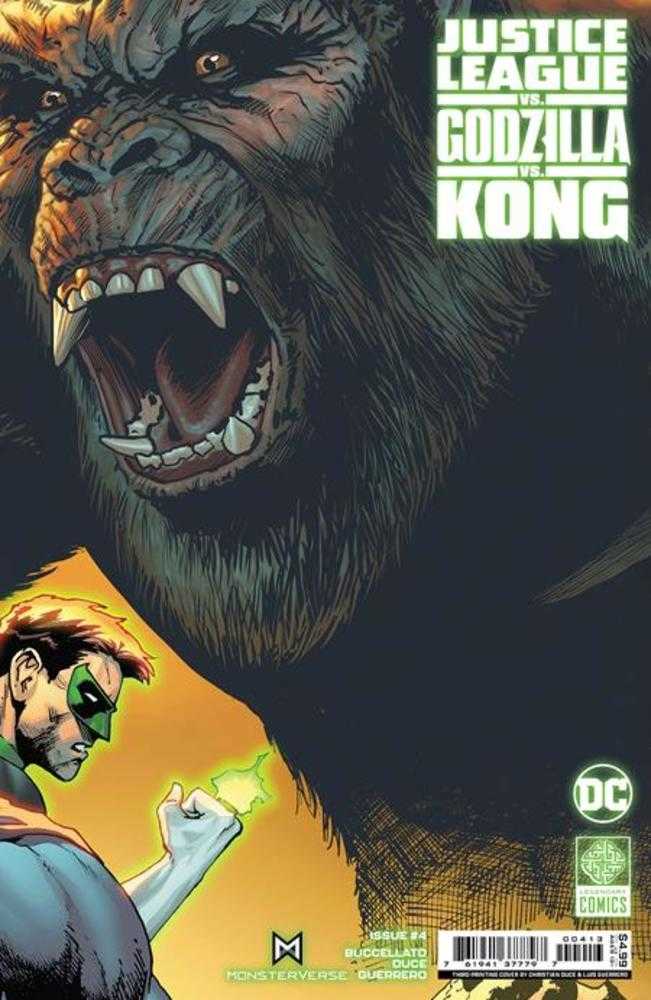 Justice League vs Godzilla vs Kong #4 Final Printing - Walt's Comic Shop