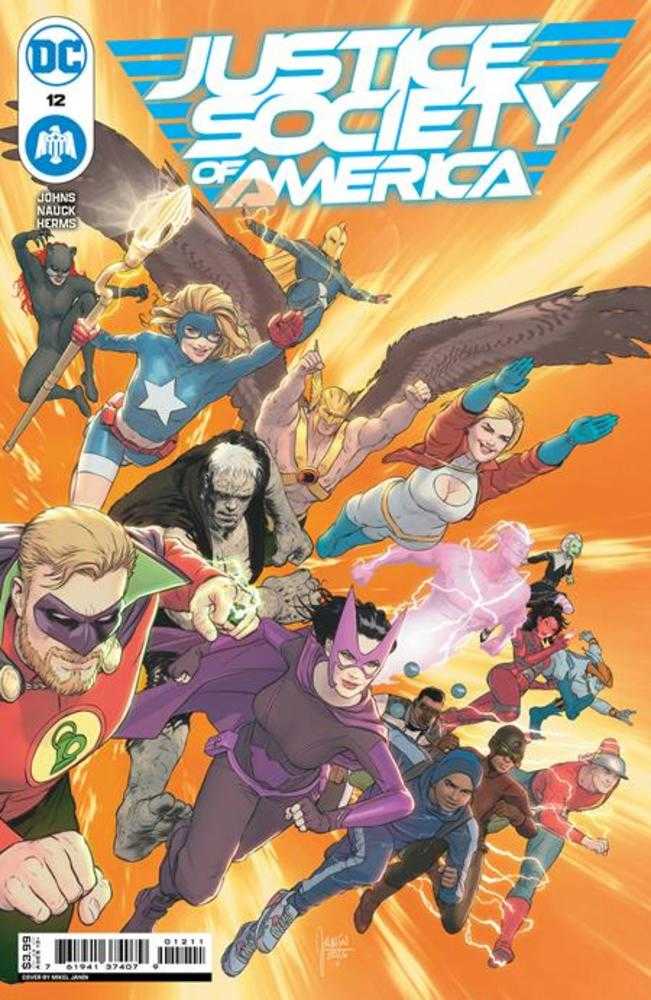 Justice Society Of America #12 (Of 12) Cover A Mikel Janin - Walt's Comic Shop