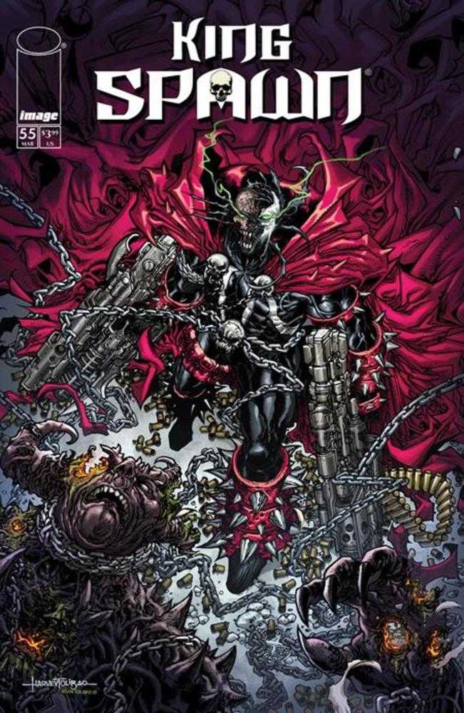 King Spawn 55 Cover A Harvey Tolibao - Walt's Comic Shop