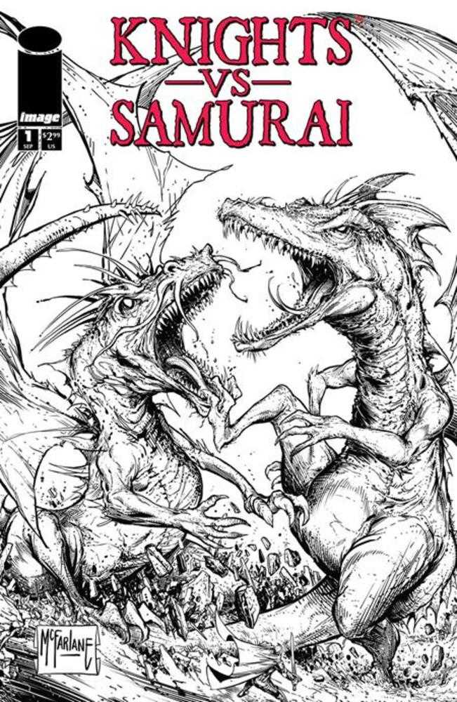 Knights vs Samurai #1 Cover C McFarlane - Walt's Comic Shop