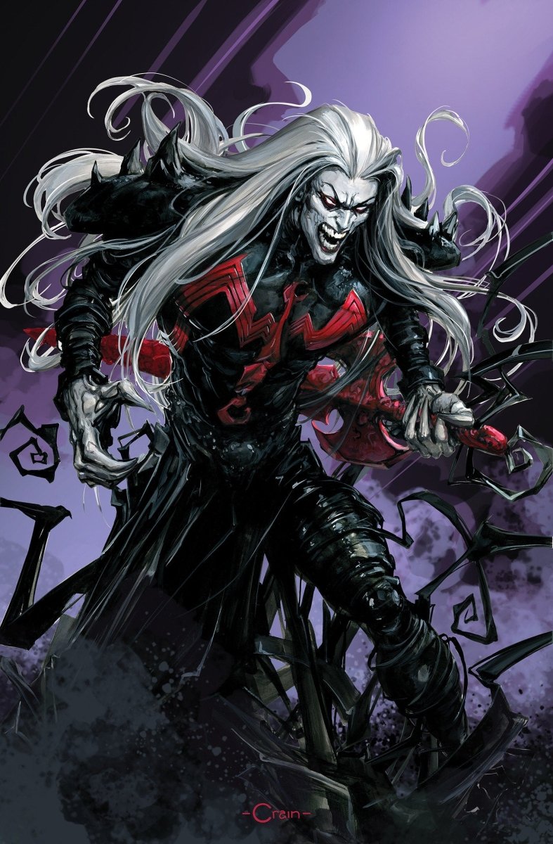 Knull 1 Clayton Crain Full Art 1:50 Ratio Variant - Walt's Comic Shop