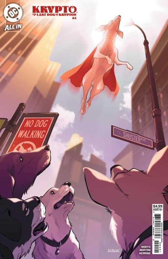 Krypto The Last Dog Of Krypton 4 (Of 5) Cover B Karl Kerschl Card Stock Variant - Walt's Comic Shop
