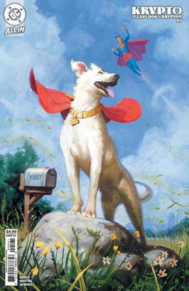 Krypto The Last Dog Of Krypton 5 (Of 5) Cover B David Talaski Card Stock Variant - Walt's Comic Shop