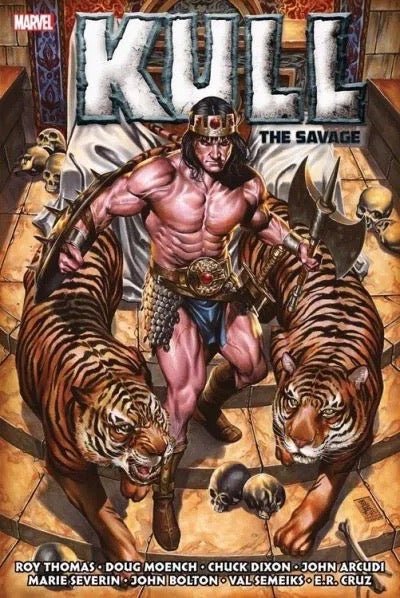 Kull Savage Original Marvel Years Omnibus HC Whelan DM Var *OOP* - Walt's Comic Shop