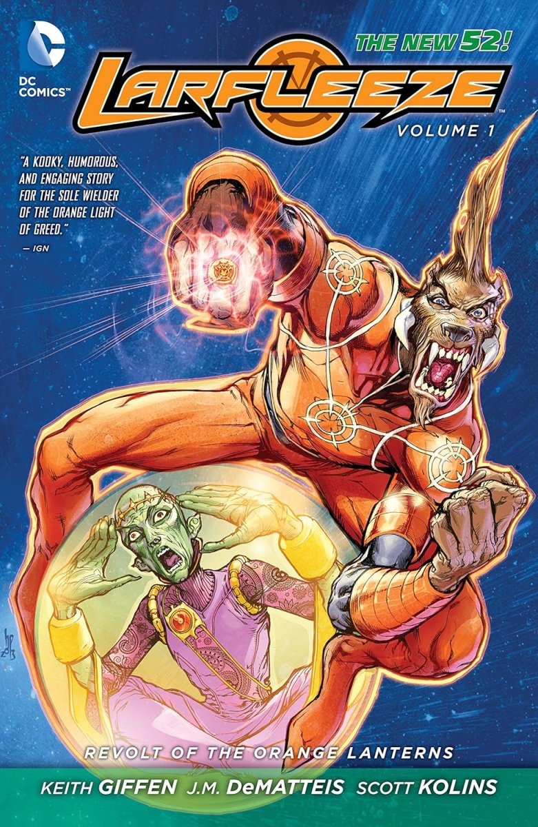 Larfleeze TP Vol 01 Revolt Of The Orange Lanterns (N52) - Walt's Comic Shop