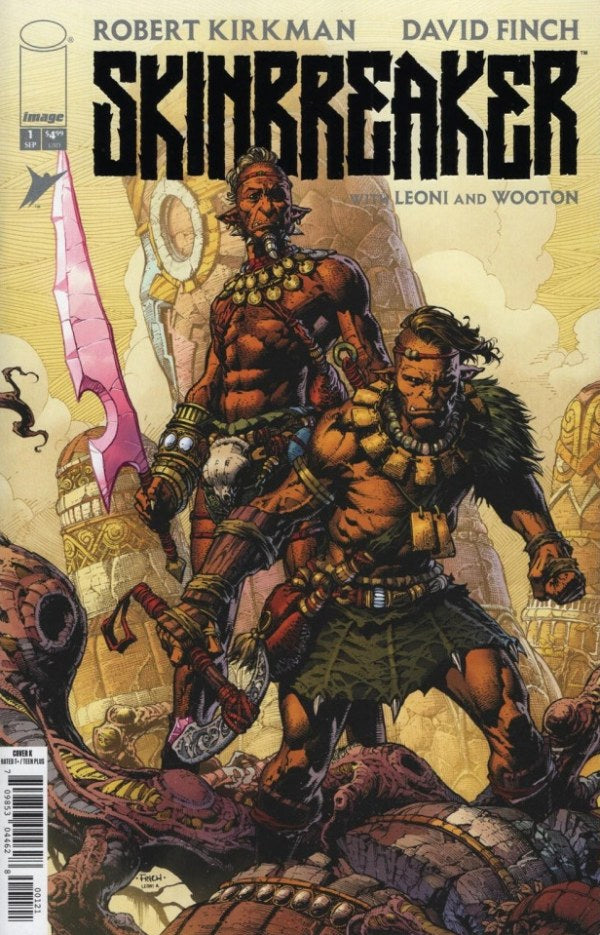 Skinbreaker #1 Cover K One Per Store David Finch Foil Thank You Variant