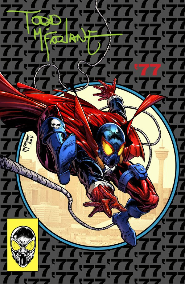 Spawn 77 #1 (Of 3) Cover I 1:250 Todd McFarlane Signed Foil Virgin Variant