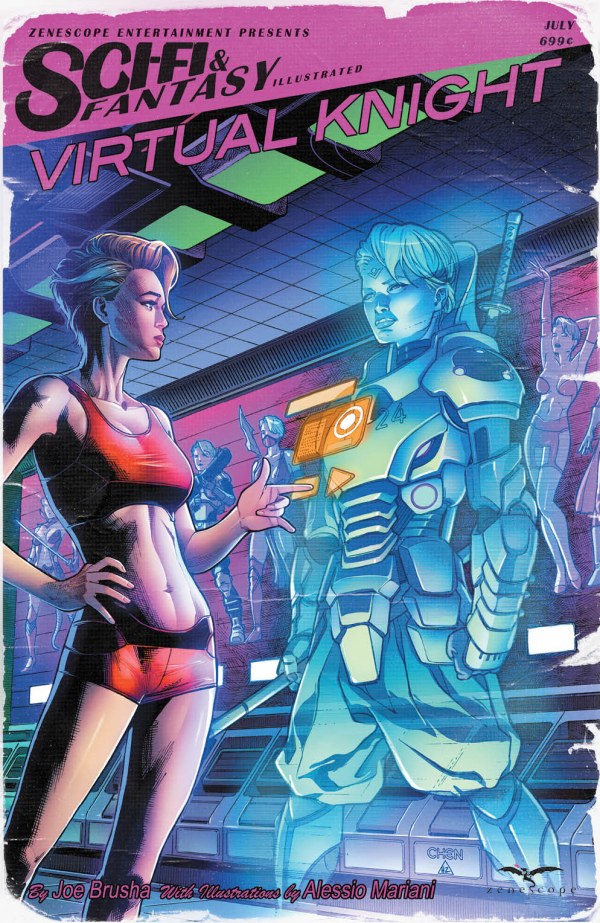 Sci Fi & Fantasy Illustrated: Virtual Knight #1 Cover A Sean Chen