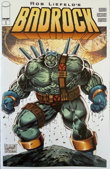 Badrock #2 One Per Store Rob Liefeld Thank You Variant