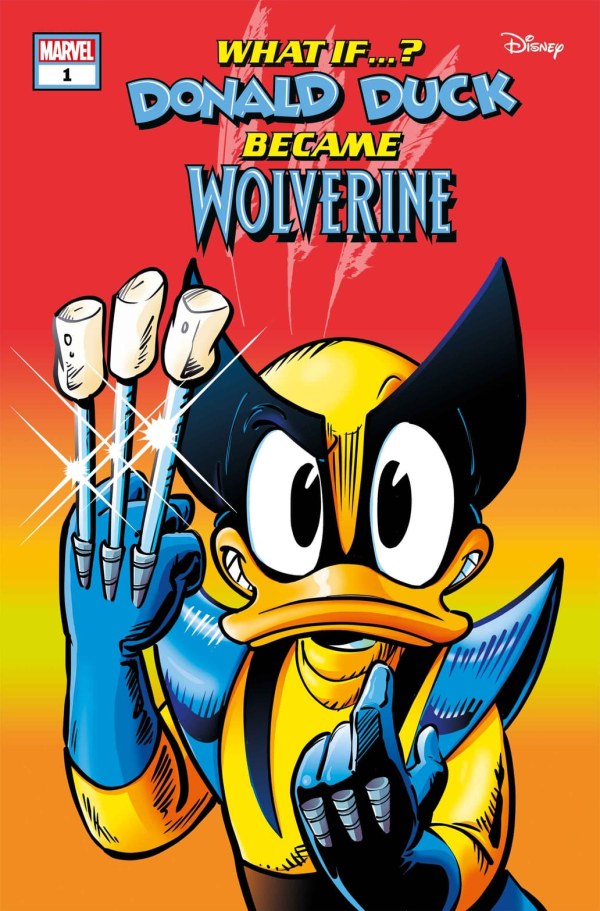 Marvel & Disney: What If...? Donald Duck Became Wolverine #1 1:50 Noto Variant Bundle *PRE-ORDER* (Copy)