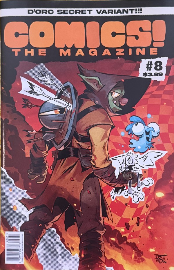 Comics The Magazine #8 D’Orc Secret Variant