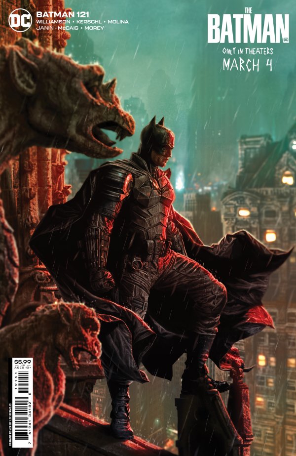 Batman #121 Cover C Lee Bermejo The Batman Variant