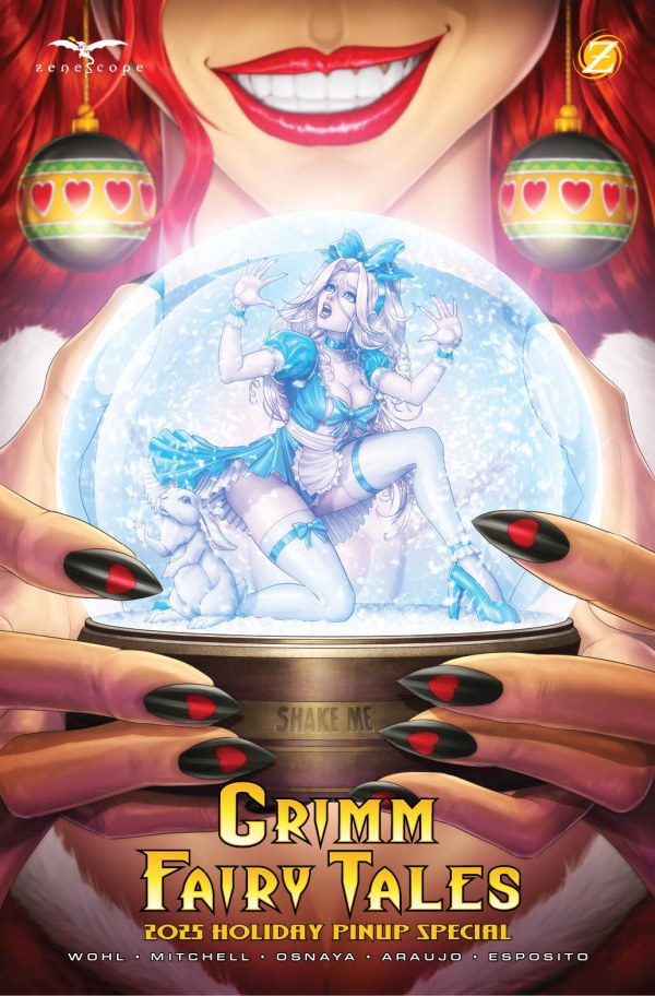 Grimm Fairy Tales 2025 Holiday Pinup Special   Cover A   J. Cardygrade