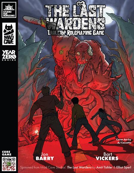 Last Warden's Tabletop RPG HC *PRE - ORDER* - Walt's Comic Shop