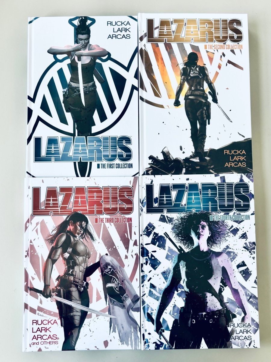 Lazarus HC Bundle incl Vol 1, 2, 3, 4 - Walt's Comic Shop