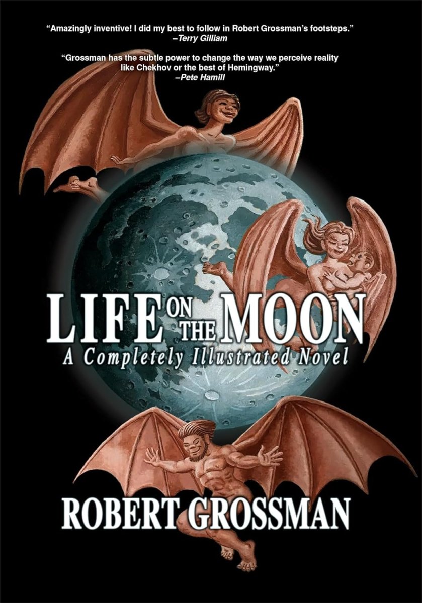 Life On The Moon HC by Robert Grossman - Walt's Comic Shop