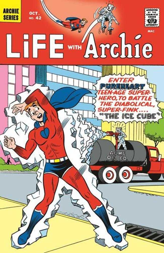 Life With Archie 42 Facsimile Edition Cover D Bob White Foil Variant - Walt's Comic Shop